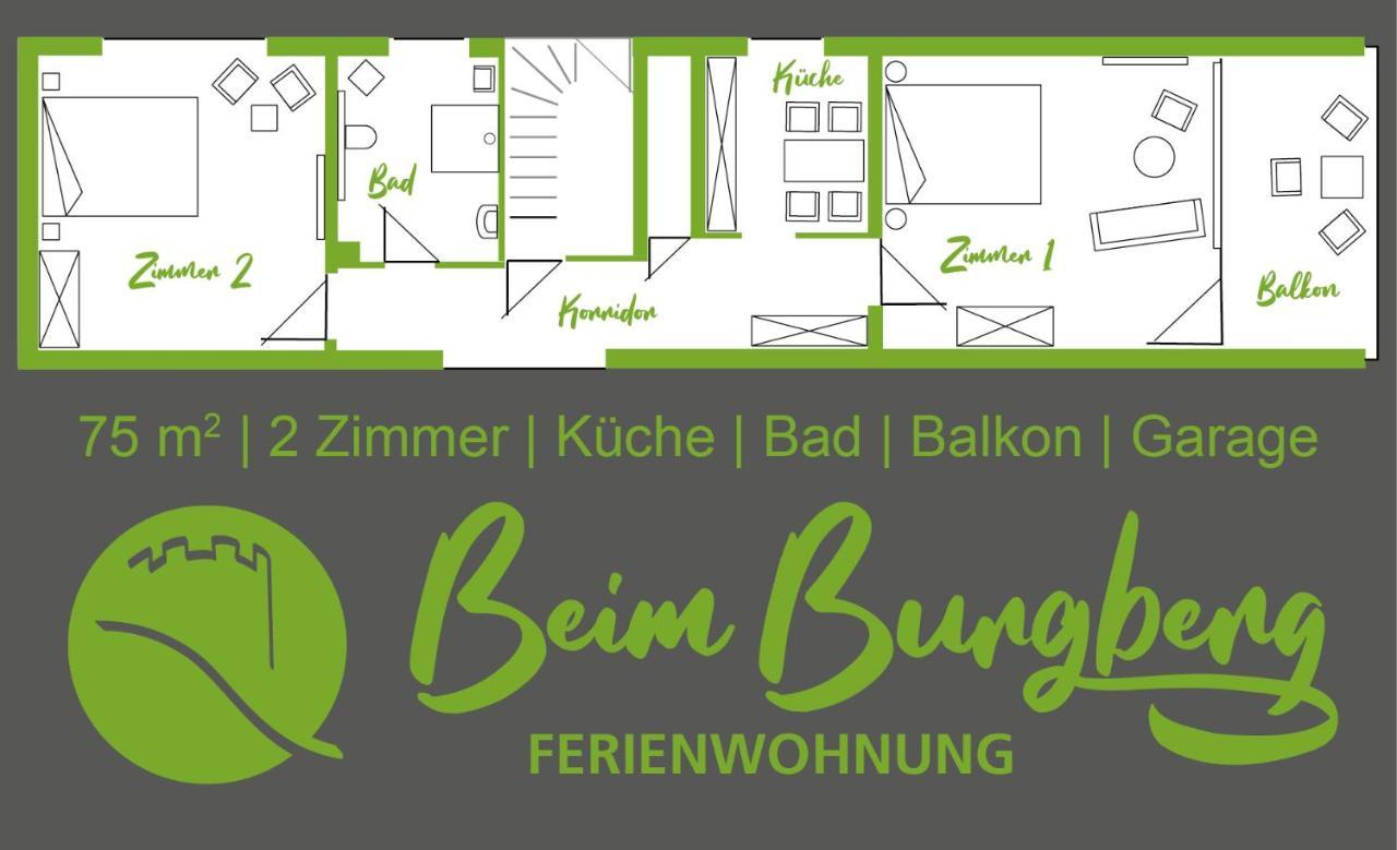 Ferienwohnung Beim Burgberg 바트아바흐 외부 사진